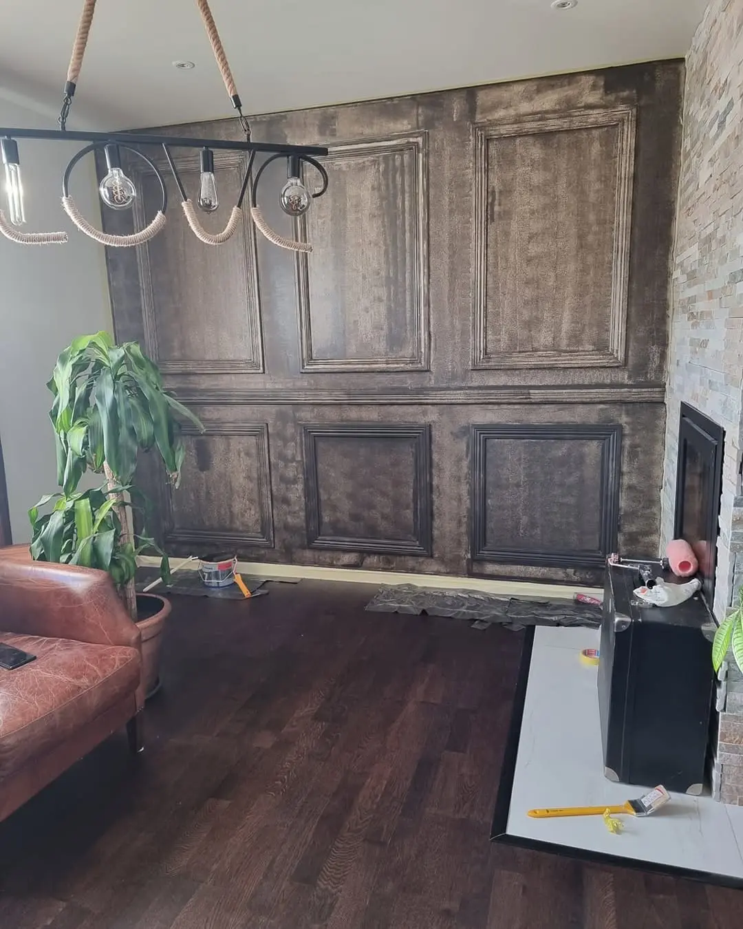 Renoverat vardagsrum